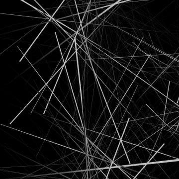 Random chaotic lines texture. Abstract geometric illustration Illustrazione stock