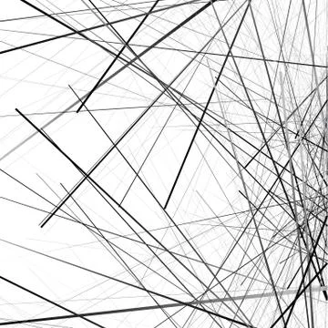 Random chaotic lines texture. Abstract geometric illustration Stockillustratie