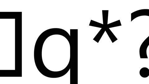 Random chars sequence. Flickering typography animation. Vídeos de archivo 155150205