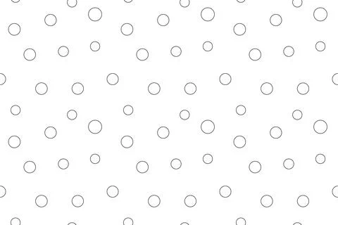 Random Circle Pattern Coloring Page Illustrazione stock