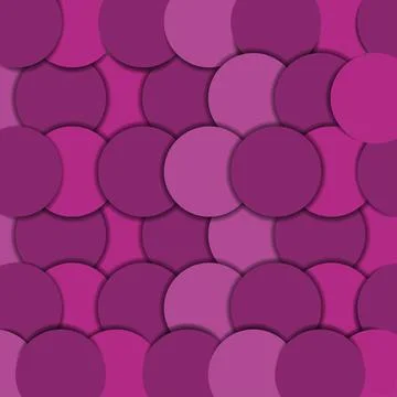 Random circle pile Stock Illustration