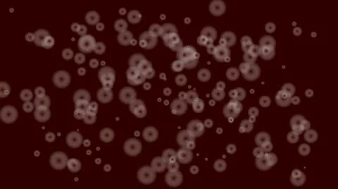 Random Circles Background Video stock 10853089