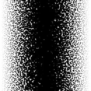 Random circles pattern. Halftone pattern, halftone gradient with random dots. Illustrazione stock