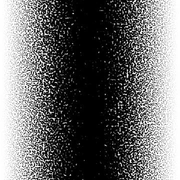 Random circles pattern. Halftone pattern, halftone gradient with random dots. Stock Illustration