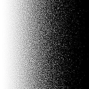 Random circles pattern. Halftone pattern, halftone gradient with random dots. Stock Illustration