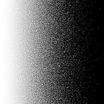 Random circles pattern. Halftone pattern, halftone gradient with random dots. Stock Illustration