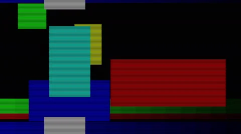 Random Color Glitch 4k Stock Footage 61134452