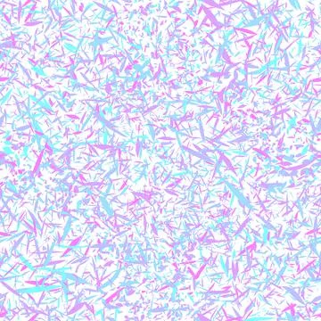 Random colored paper ornate polygons seamless pattern vector texture Illustrazione stock