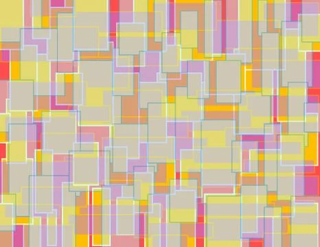 Random Colorful Block Pattern 2 Illustrazione stock