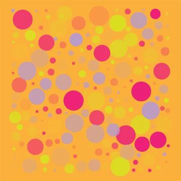 Random Colourful Dot Patten Vector Illustration イラスト素材