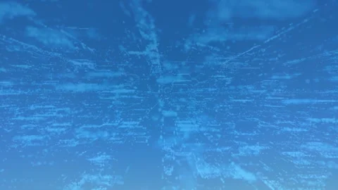 Random digital data matrix of binary code numbers text space. motion backgr.. Stock Footage 317429454