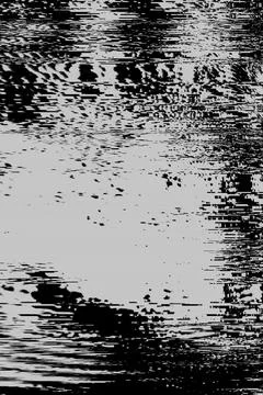 Random distorted black white broken glitch screen background texture Stock Illustration