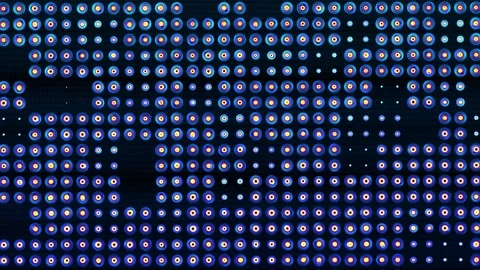Random Dot Pulse Motion Design Stock Footage 316652957