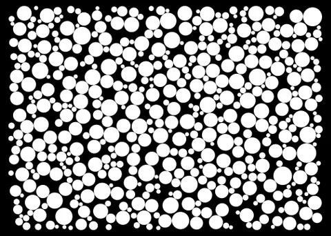 Random dots on black background イラスト素材