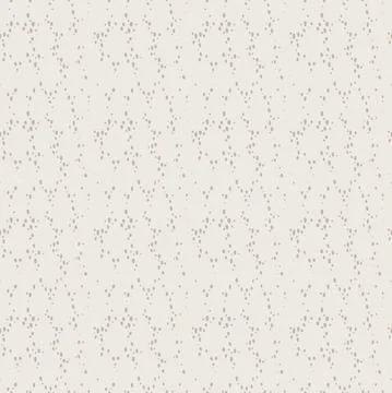 Random dots, minimalist delicate hand drawn seamless pattern soft beige color Stock Illustration