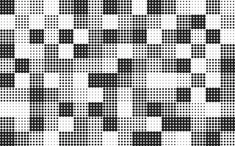 Random dots in square seamless pattern 스톡 일러스트