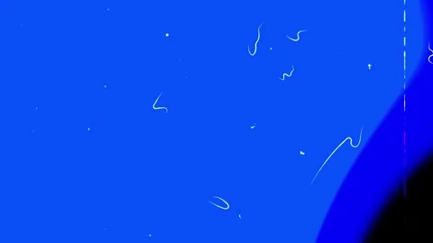 Random Dust Particles and Scratches on Royal Blue Light Leak Transition Bac.. Stock Footage 320887621