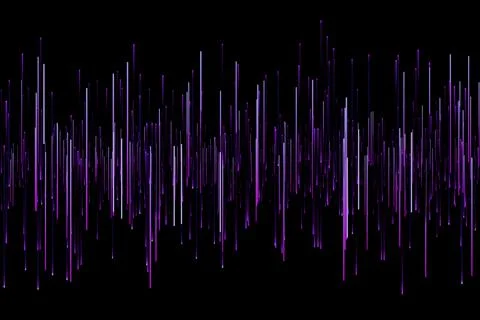 Random effect various line bars Stock Illustration