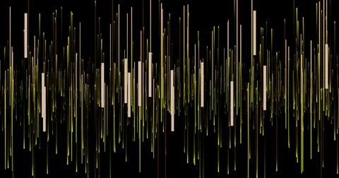 Random effect various line bars Stock Illustration