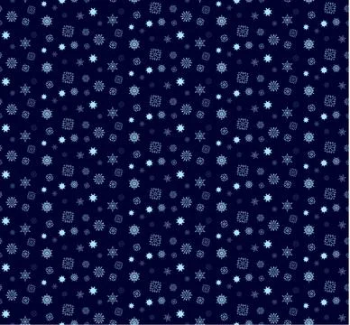 Random falling snow flakes wallpaper. Snowfall dust freeze granules. Snowfall Stock Illustration