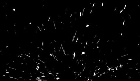 Random fire ember flying fire sparks particles isolated on the black backgrou Stock Illustration