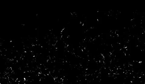 Random fire ember flying fire sparks particles isolated on the black backgrou Stock Illustration