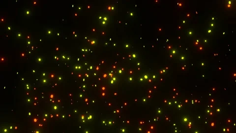 Random Floating Particle Stock Footage 143233246