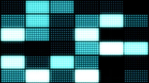 Random Flood Lights - Loop Blue Stock Footage 35341876