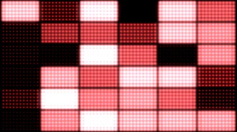 Random Flood Lights - Loop Red Stock Footage 35340505