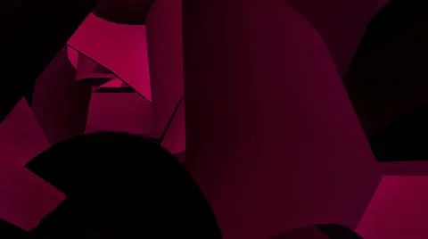 Random fractal elements Illustrazione stock