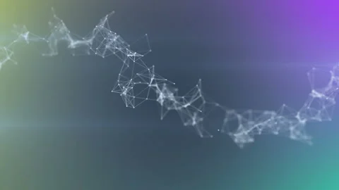 Random geometry of different sizes and dynamics. Technological atmospheres Stock Footage 113180329