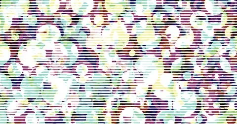 Random Glitch Bubble Circular Random Patterns Background イラスト素材