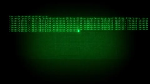 Random Glitch Computer Message Stock Footage 263044523