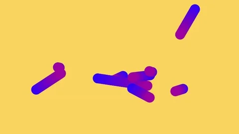 Random gradient trails 1 4K Stock Footage 277242151