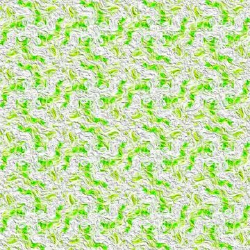 Random green color seamless texture oil paint abstract pattern . Illustrazione stock