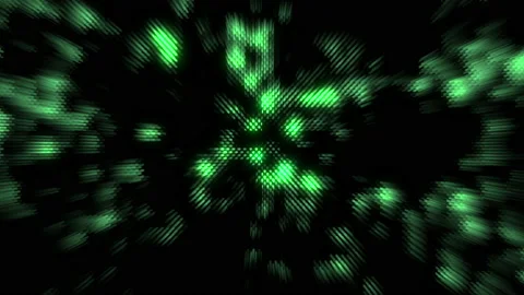 Random green dots pattern with grunge texture Stock Footage 235852749