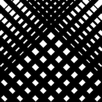 Random grid, mesh pattern with irregular, diagonal lines. Cellular grating, g Stock Illustration