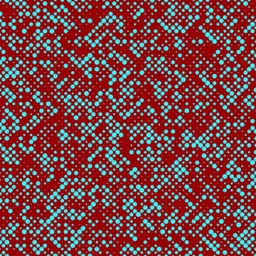 Random halftone dot pattern background from circles Stock Illustration