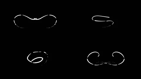 Random hand drawn flash liquid animation Stock Footage 326260178