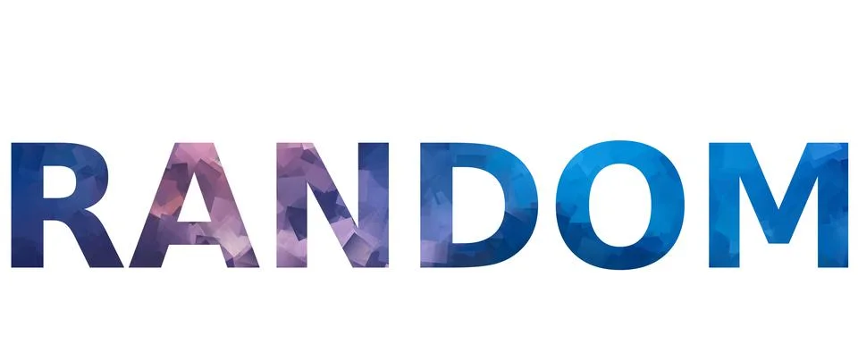 RANDOM Stock Illustration