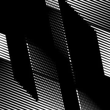Random intersecting lines abstract geometric pattern. Random grid, mesh textu Stock Illustration