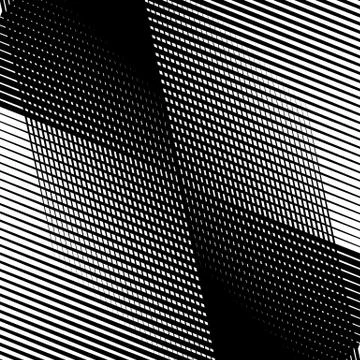 Random intersecting lines abstract geometric pattern. Random grid, mesh textu Stock Illustration