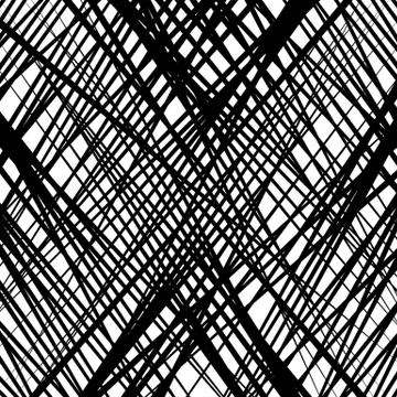 Random intersecting lines abstract geometric pattern. Random grid, mesh textu 스톡 일러스트