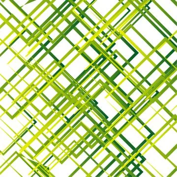 Random intersecting lines, squares. Modern colorful geometric texture, monoch Stock Illustration