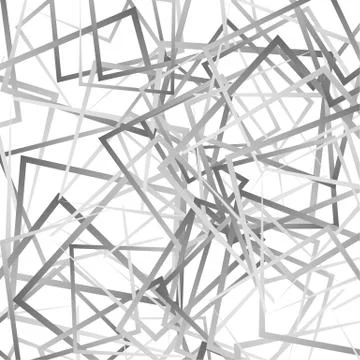 Random intersecting lines, squares. Modern colorful geometric texture. Monoch 스톡 일러스트