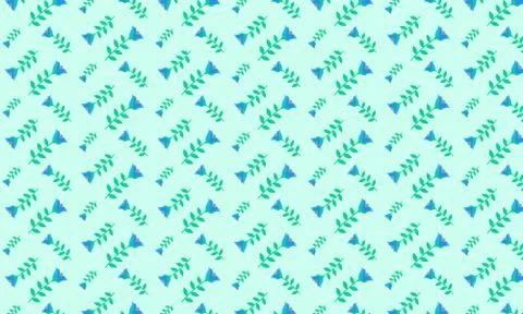 Random Leaves Pattern Stockillustratie