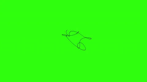 Random Line Twirl Stock Footage 22915430