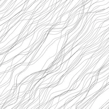 Random lines abstract monochrome geometric texture / pattern Stockillustratie