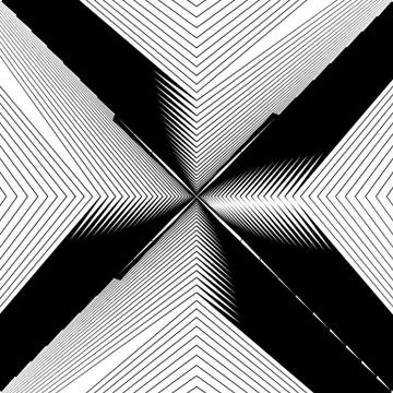 Random monochrome glitchy, rough texture, pattern. Geometric chaotic illustra Stock Illustration