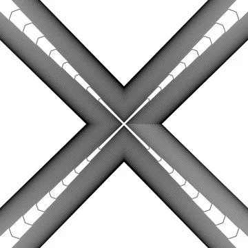 Random monochrome glitchy, rough texture, pattern. Geometric chaotic illustra Illustrazione stock